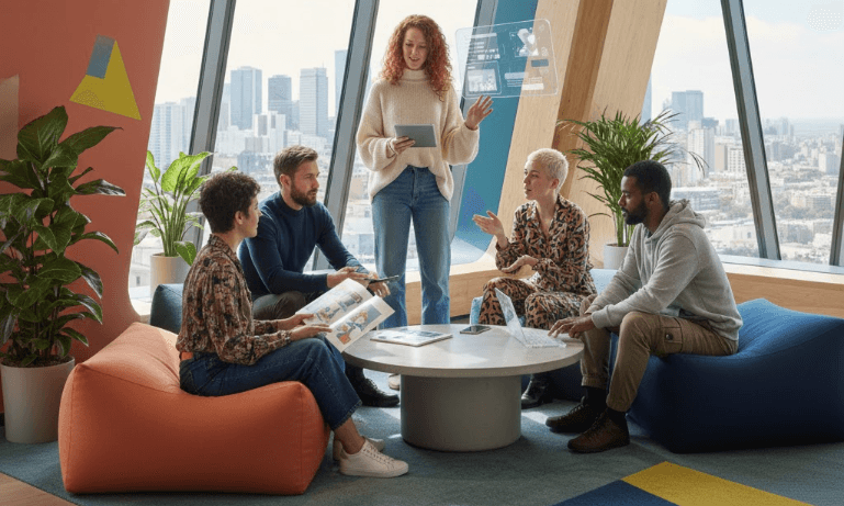 Office discussion