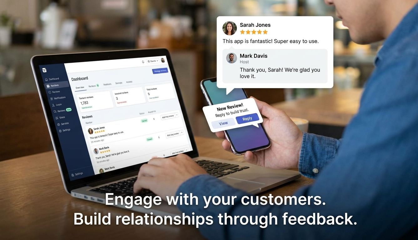 Engaging with customers through verified feedback