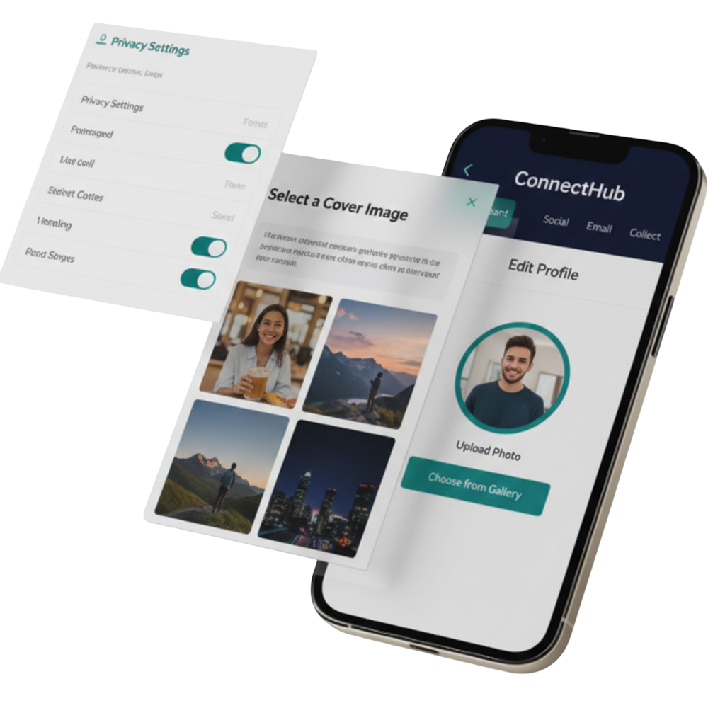 Tellacity review and profile cards