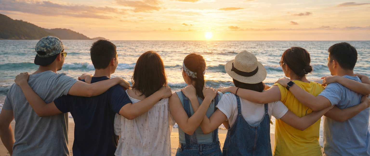 Trust and community at the beach